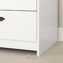 Hulric 6-Drawer Double Dresser, Pure White