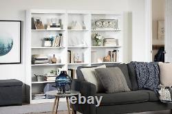 South Shore Axess 5-Shelf Narrow Bookcase, Pure White