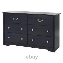 South Shore Dresser 31.12 H X 53.37 W, Particle Board Material With 6-Drawer