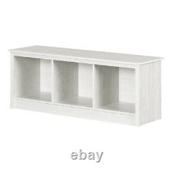 South Shore Fernley Bench with storage White Pine