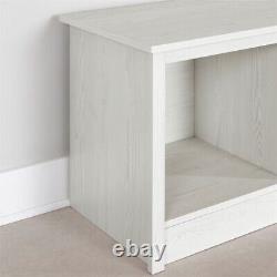 South Shore Fernley Bench with storage White Pine