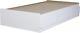 South Shore Fusion Mates Bed With 3 Drawers, Twin, Pure White