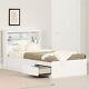 South Shore Gramercy Storage Bed And Bookcase Headboard Set Twin Pure White