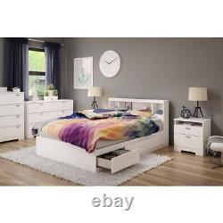 South Shore Mattress Bed With Bookcase Headboard 54 Full