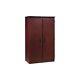 South Shore Morgan 60 Laminated Particle Board Storage Cabinet With 4 Shelves