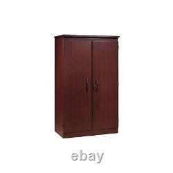 South Shore Morgan 60 Laminated Particle Board Storage Cabinet with 4 Shelves