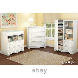 South Shore Savannah Collection 4 Drawer Chest Pure White