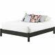 South Shore Step One Essential Queen Platform Bed In Gray Oak