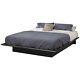South Shore Step One Full Platform Bed In Gray Oak
