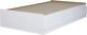 South Shore Step One Mates Bed With 3 Drawers, Twin, Pure White