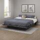 South Shore Step One Queen Platform Bed In Gray Oak