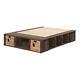 South Shore Storage Bed Queen (76.75x56) Composite In Fall Oak With Baskets