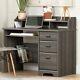 South Shore Versa Computer Desk With Hutch + Free Shipping