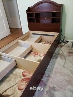 Step One 3-Drawer Mate's & Captain's Twin Bed & Headboard by South Shore