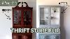 Thrift Flip Furniture Secretary Hutch Dresser Makeover